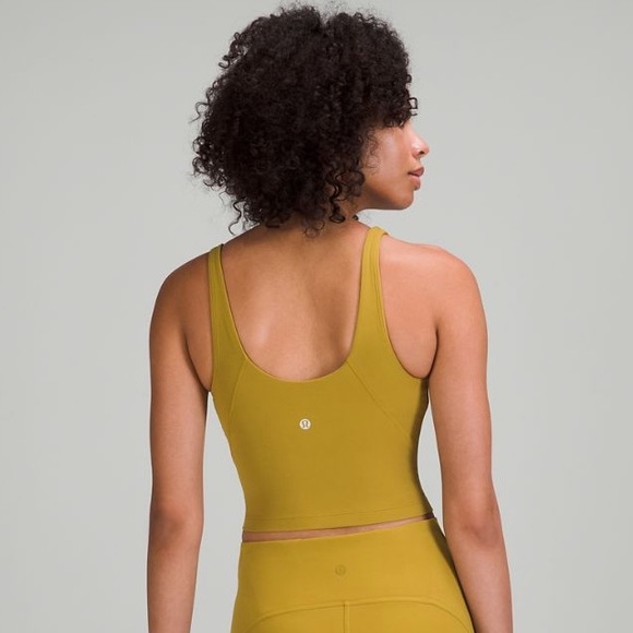 🔥 Lululemon Align Tank Auric Gold Yellow 6 - Picture 3 of 8